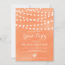 Search for light orange invitations Whimsical