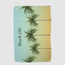 Search for palm tree golf towels Vacation