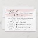 Search for for your purchase thank you cards Simple