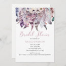 Recherche de bohemian bridal shower invitations Moderne
