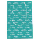 Search for birthday gift bags Typography
