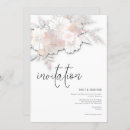 Search for peach and gray wedding invitations Botanical