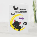 Search for kids halloween cards Kitty