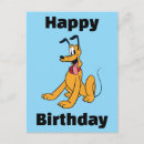 Recherche de pluton cartes postales Mickey et ses amis