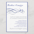 Search for beloved invitations Blue