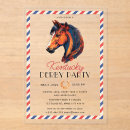Recherche de cartoon horse invitations Derby