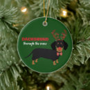 Search for badger ornaments Wiener dog
