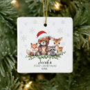 Recherche de woodland animal ornaments Animaux des bois