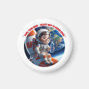 Search for astronauts magnets Rocket