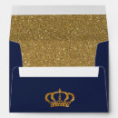 Search for navy blue lined envelopes Baby shower