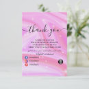 Search for holographic thank you cards Elegant