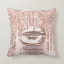 Recherche de licorne rose coussins Scintillant