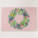 Recherche de succulent puzzles Floral