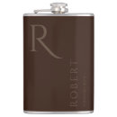 Recherche de monogrammes flasques Groomsman