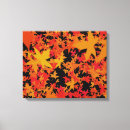 Search for black and orange canvas prints Fall