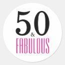 Search for fabulous and 50 stickers Elegant birthday party