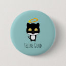 Recherche de félin badges Humour