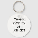 Search for atheistical round keychains God