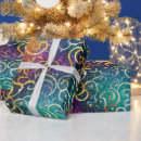 Recherche de or brillant papier cadeau Violet