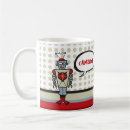 Search for retro robot mugs Fun
