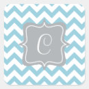 Recherche de zig zag autocollants Monogramme