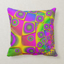 Recherche de psychedelic coussins Coloré