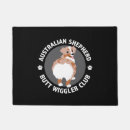 Search for australian shepherd doormats Aussie
