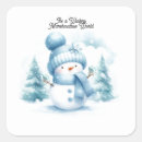 Search for wintery stickers Snowman