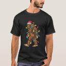 Search for bigfoot santa claus tshirts Merry christmas
