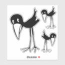 Search for cute crow stickers Bird