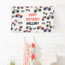 Search for kids birthday banners Racing