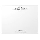 Recherche de amour blocsnotes Élégant