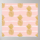 Recherche de ananas tropical posters Illustration