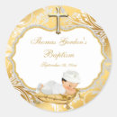 Search for baby boy baptism stickers Gold