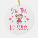 Search for little sister ornaments Girl