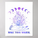 Recherche de cristaux posters Enchanté