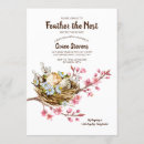 Recherche de nest baby shower invitations Nid d'oiseau
