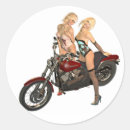 Search for biker girl stickers Motorbike