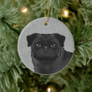 Search for mops ornaments Pug