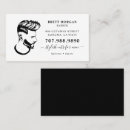 Search for barber business cards Minimalist
