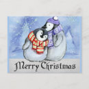 Search for merry christmas penguin postcards Winter