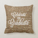 Search for graduation pillows Gold