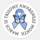 Search for trisomy stickers Awareness