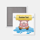 Search for funny pig magnets Clean