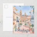 Recherche de malaga espagne cartes postales Architecture