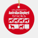 Search for australian shepherd ornaments Funny