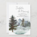 Recherche de lake mariage invitations Nature