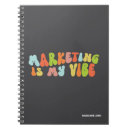 Recherche de marketing notebooks Rétro