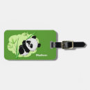 Recherche de panda bagages étiquettes Drôle