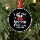 Search for hot chocolate ornaments Santa